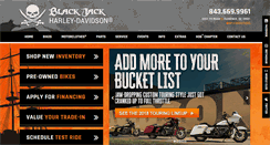Desktop Screenshot of blackjackharley.com